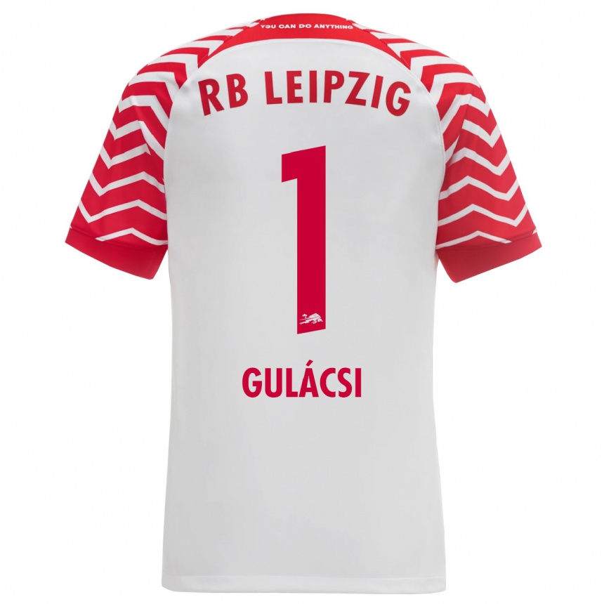 Niño Fútbol Camiseta Péter Gulácsi #1 Blanco 1ª Equipación 2023/24 Perú