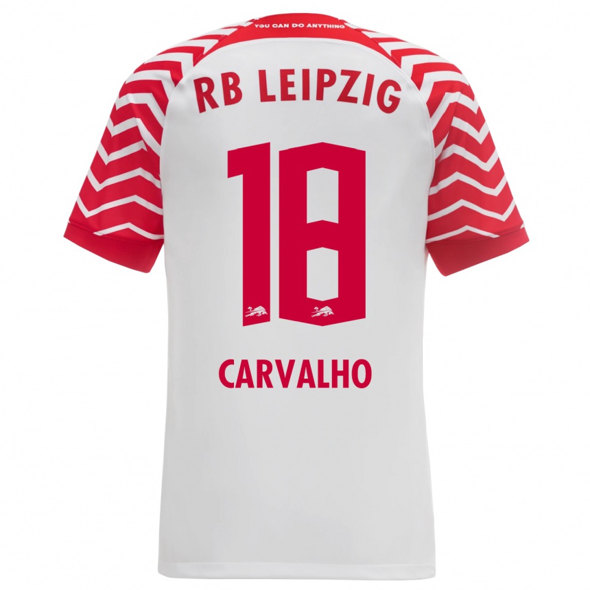 Niño Fútbol Camiseta Fabio Carvalho #18 Blanco 1ª Equipación 2023/24 Perú