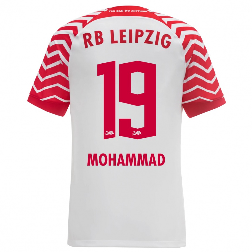 Niño Fútbol Camiseta Sammy Mohammad #19 Blanco 1ª Equipación 2023/24 Perú