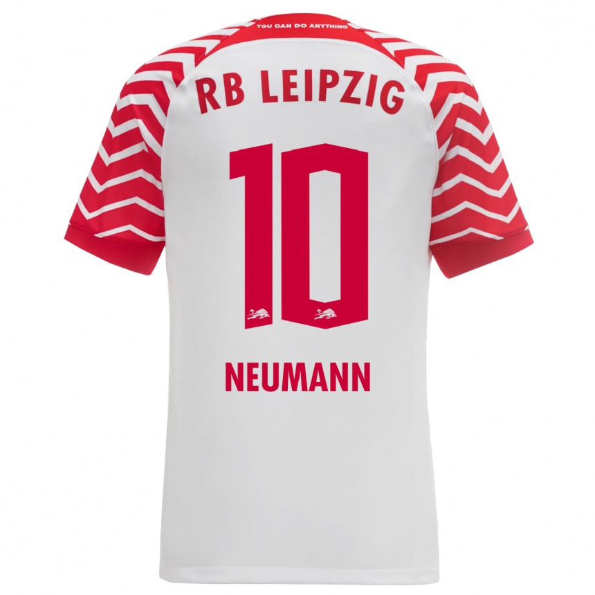 Niño Fútbol Camiseta Cenny Neumann #10 Blanco 1ª Equipación 2023/24 Perú