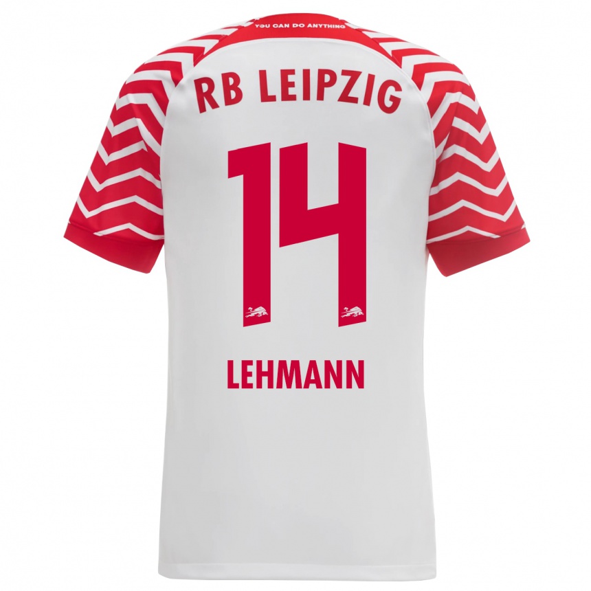 Niño Fútbol Camiseta Noah Lehmann #14 Blanco 1ª Equipación 2023/24 Perú