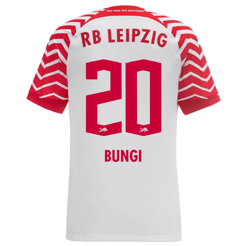 Niño Fútbol Camiseta Joyeux Masanka Bungi #20 Blanco 1ª Equipación 2023/24 Perú