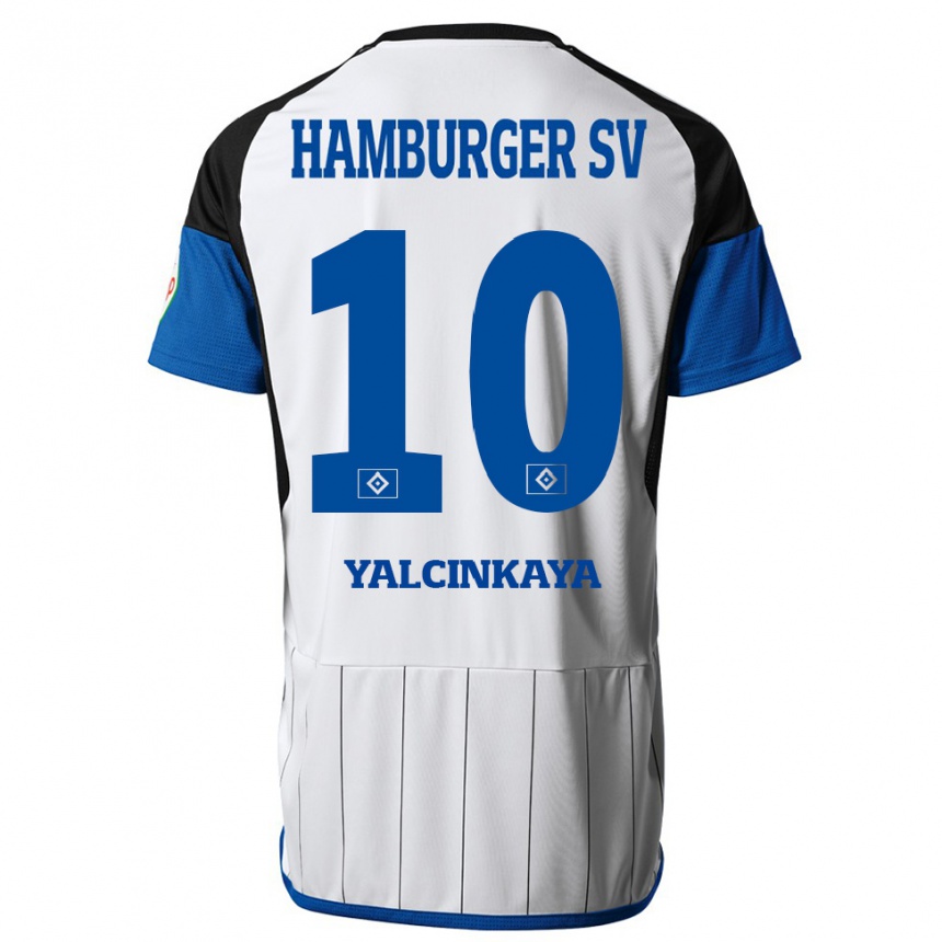 Niño Fútbol Camiseta Bilal Yalcinkaya #10 Blanco 1ª Equipación 2023/24 Perú