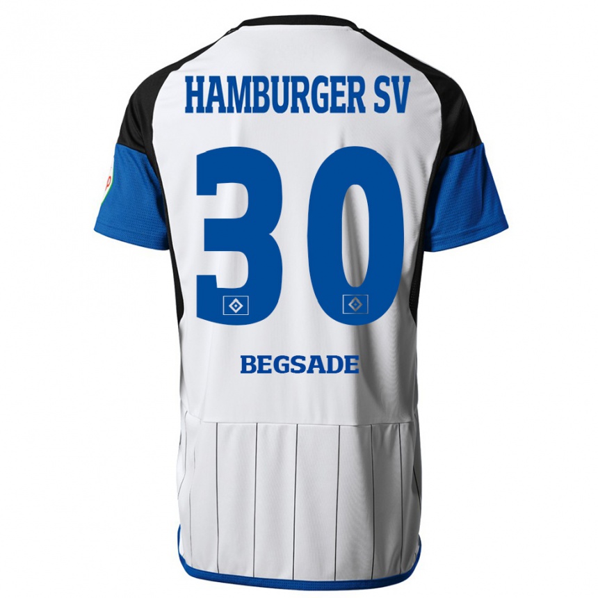 Niño Fútbol Camiseta Soheil Begsade #30 Blanco 1ª Equipación 2023/24 Perú