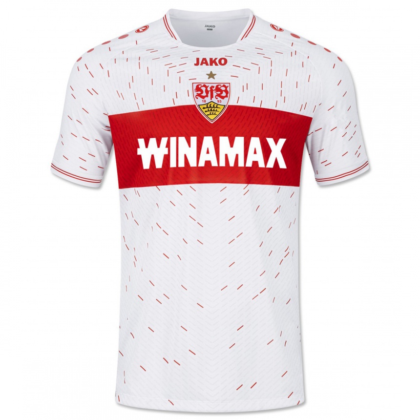 Niño Fútbol Camiseta Patrick Kapp #16 Blanco 1ª Equipación 2023/24 Perú