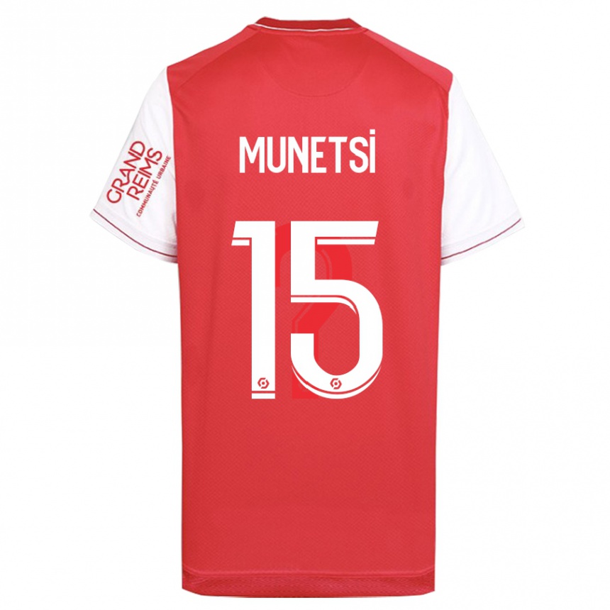 Niño Fútbol Camiseta Marshall Munetsi #15 Rojo 1ª Equipación 2023/24 Perú