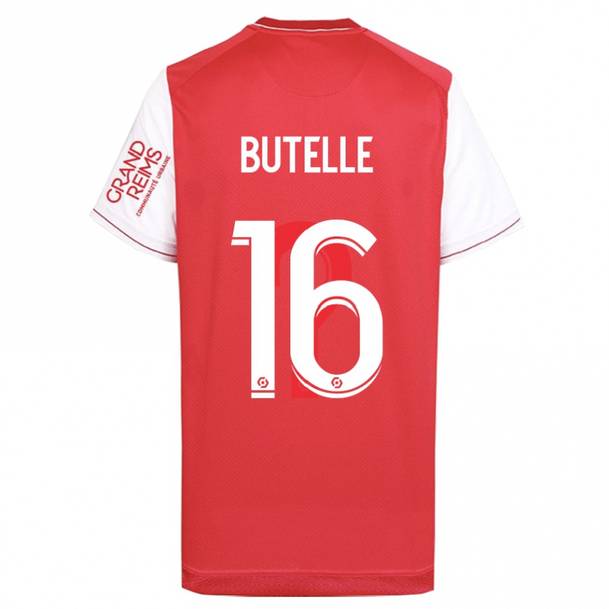 Niño Fútbol Camiseta Ludovic Butelle #16 Rojo 1ª Equipación 2023/24 Perú