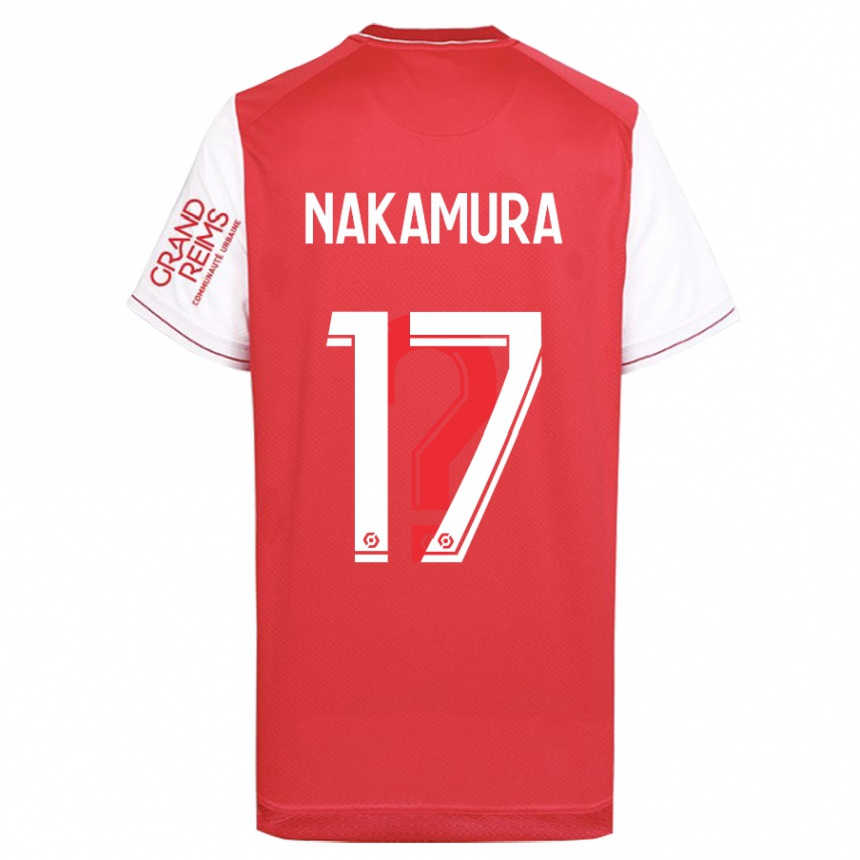 Niño Fútbol Camiseta Keito Nakamura #17 Rojo 1ª Equipación 2023/24 Perú