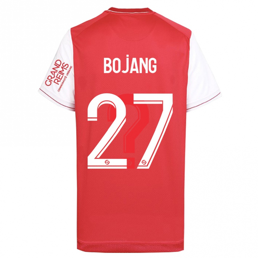 Niño Fútbol Camiseta Adama Bojang #27 Rojo 1ª Equipación 2023/24 Perú