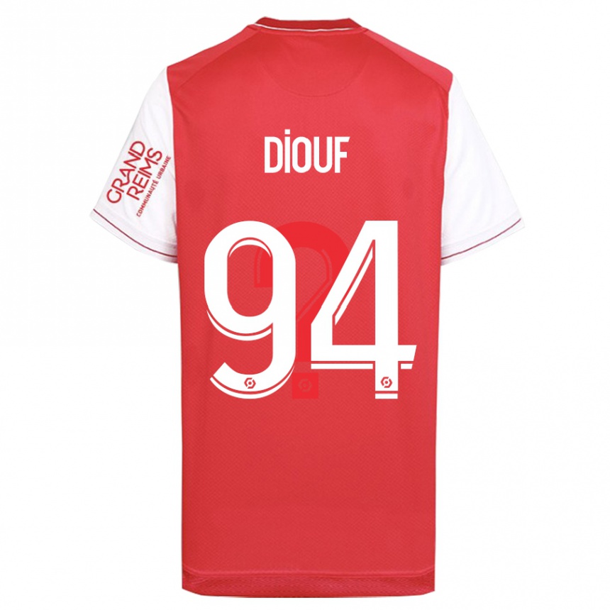 Niño Fútbol Camiseta Yehvann Diouf #94 Rojo 1ª Equipación 2023/24 Perú