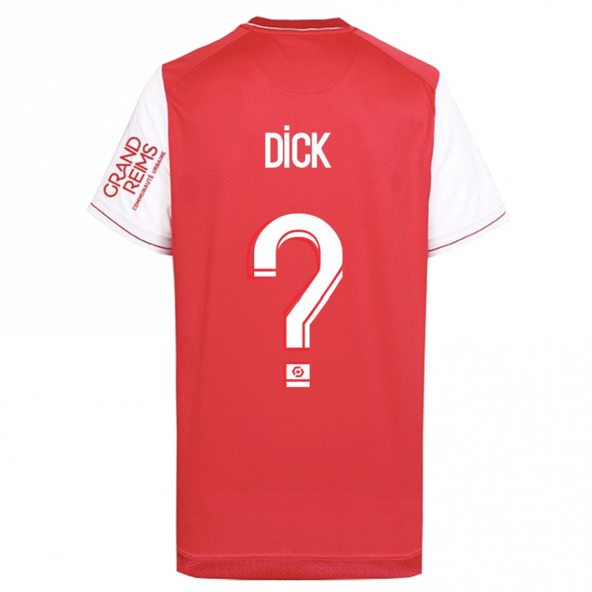 Niño Fútbol Camiseta Livingstone Dick #0 Rojo 1ª Equipación 2023/24 Perú