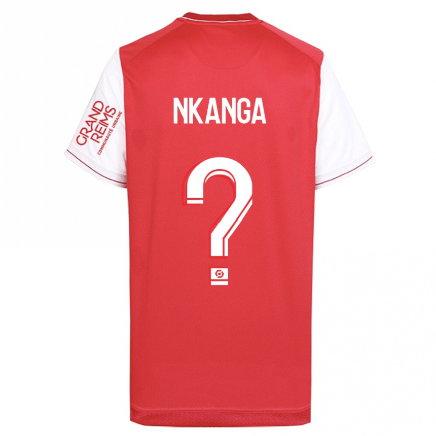 Niño Fútbol Camiseta Dayvin Nkanga #0 Rojo 1ª Equipación 2023/24 Perú