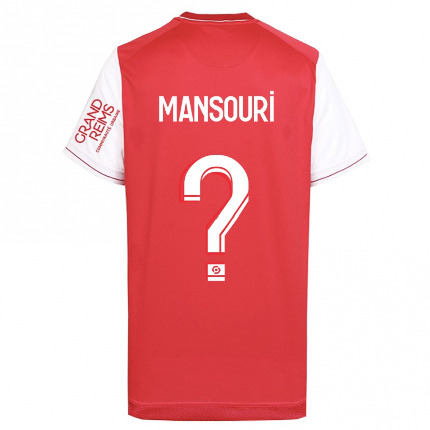 Niño Fútbol Camiseta Keryane Mansouri #0 Rojo 1ª Equipación 2023/24 Perú