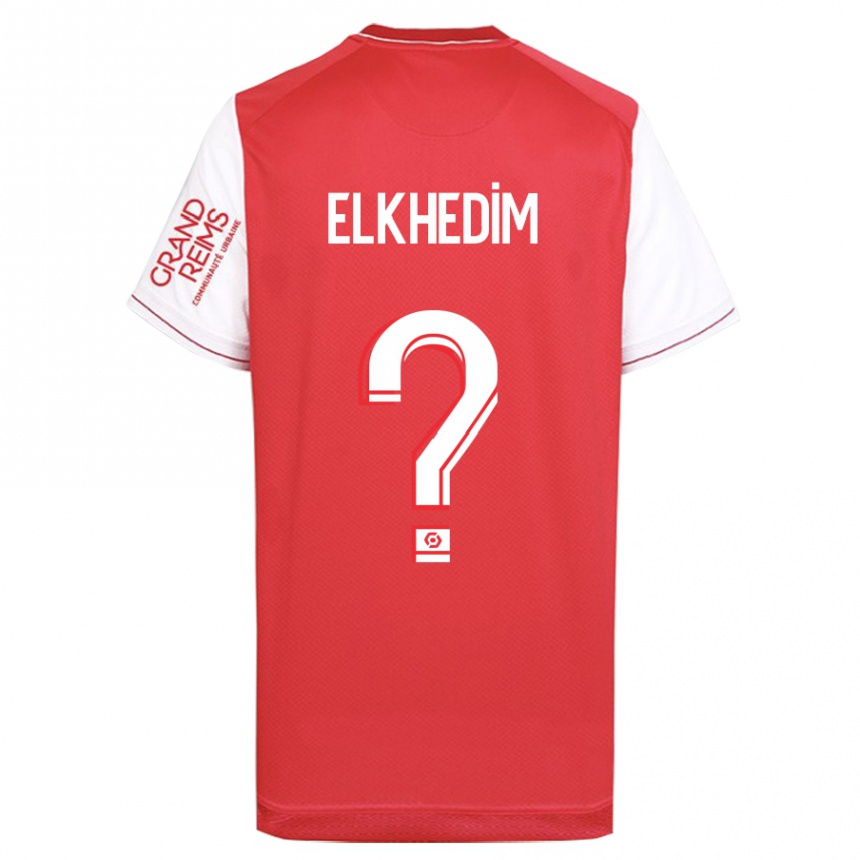 Niño Fútbol Camiseta Abdenoor Elkhedim #0 Rojo 1ª Equipación 2023/24 Perú