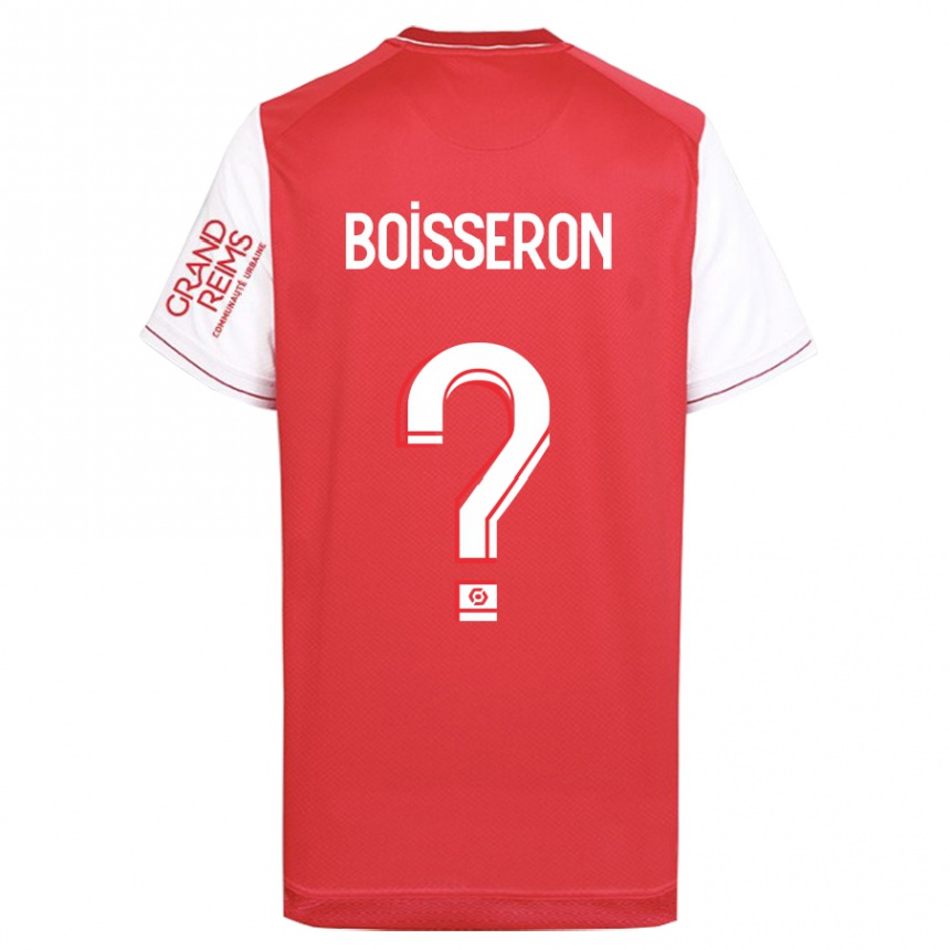 Niño Fútbol Camiseta Jawad Boisseron #0 Rojo 1ª Equipación 2023/24 Perú