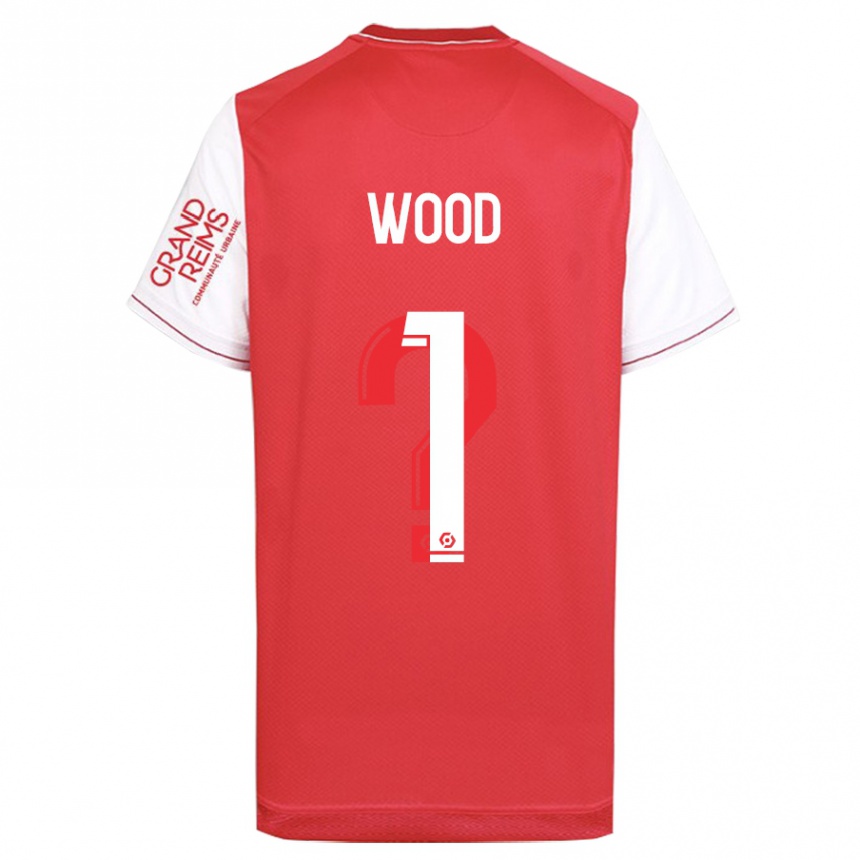 Niño Fútbol Camiseta Mackenzie Wood #1 Rojo 1ª Equipación 2023/24 Perú