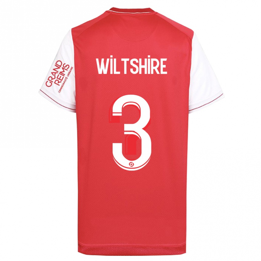 Niño Fútbol Camiseta Tiernny Wiltshire #3 Rojo 1ª Equipación 2023/24 Perú