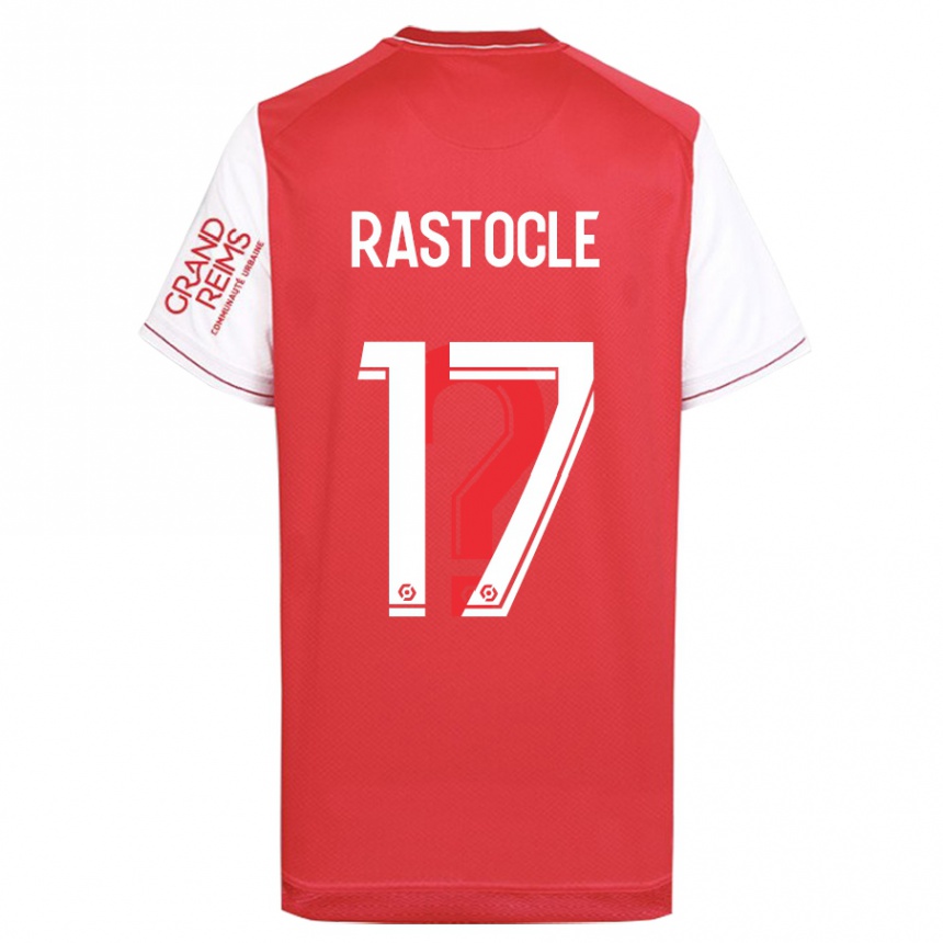 Niño Fútbol Camiseta Jade Rastocle #17 Rojo 1ª Equipación 2023/24 Perú