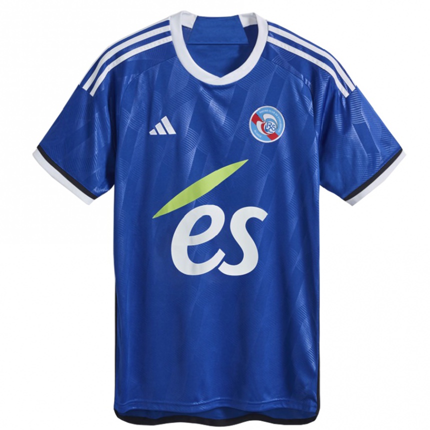 Niño Fútbol Camiseta Su Nombre #0 Azul 1ª Equipación 2023/24 Perú