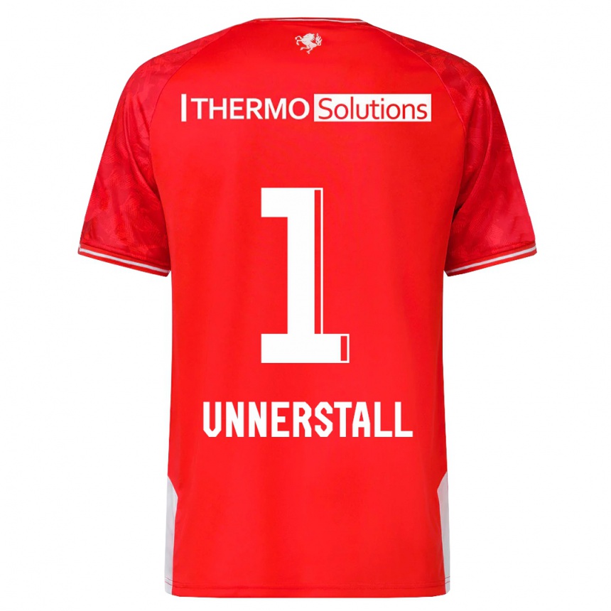 Niño Fútbol Camiseta Lars Unnerstall #1 Rojo 1ª Equipación 2023/24 Perú