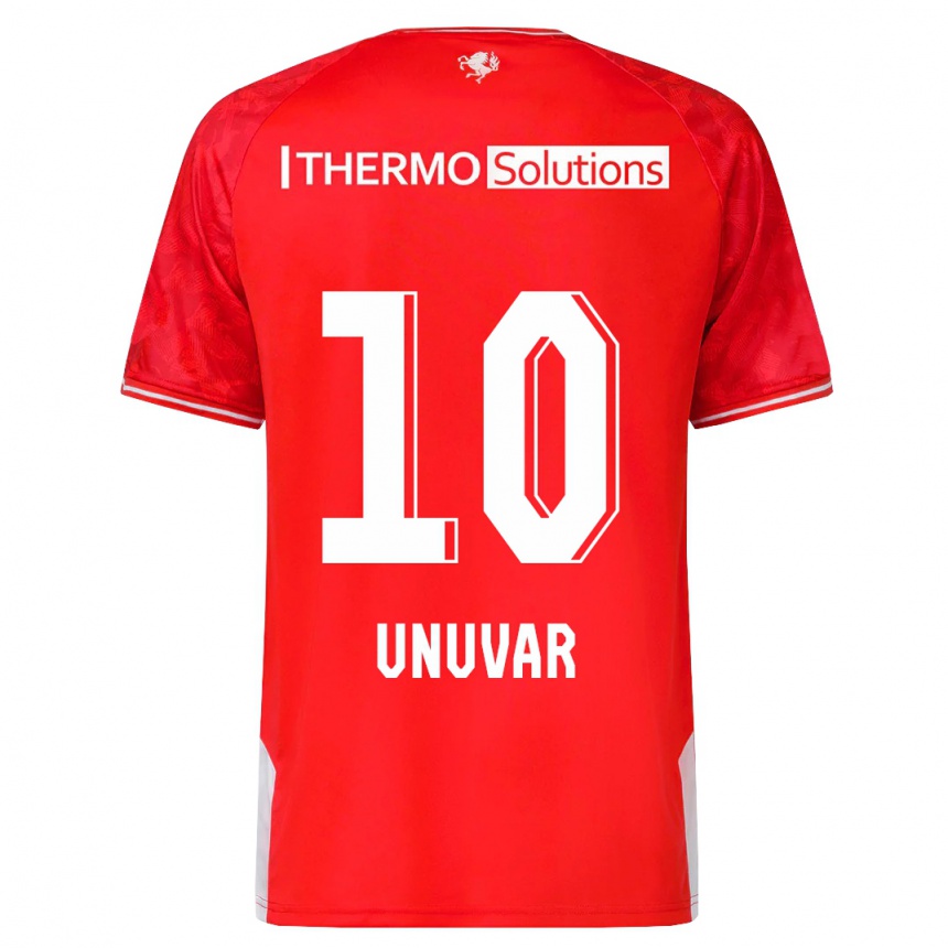 Niño Fútbol Camiseta Naci Ünüvar #10 Rojo 1ª Equipación 2023/24 Perú