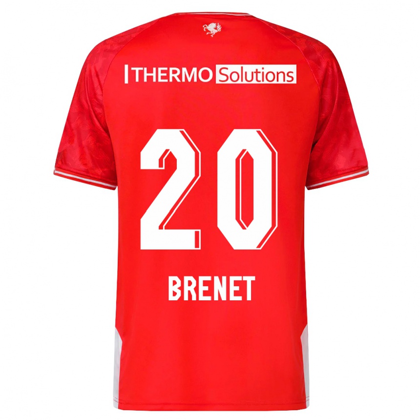 Niño Fútbol Camiseta Joshua Brenet #20 Rojo 1ª Equipación 2023/24 Perú