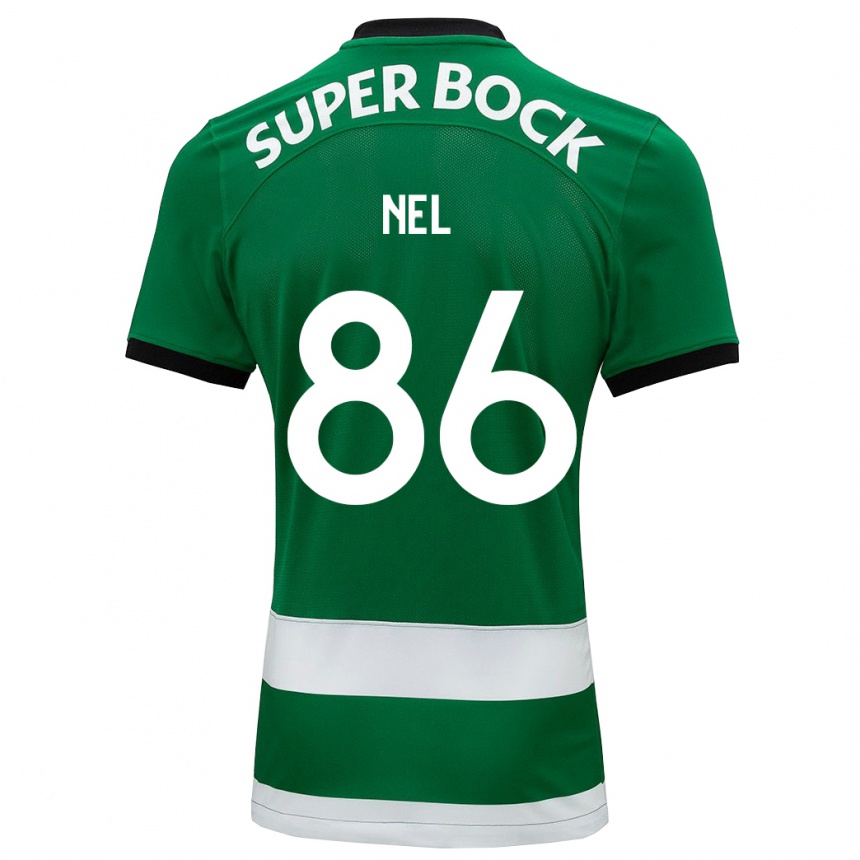 Niño Fútbol Camiseta Rafael Nel #86 Verde 1ª Equipación 2023/24 Perú