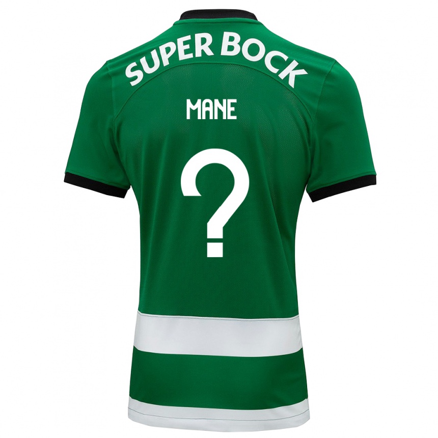 Niño Fútbol Camiseta Isnaba Mané #0 Verde 1ª Equipación 2023/24 Perú