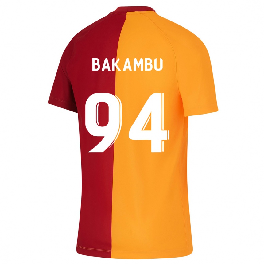 Niño Fútbol Camiseta Cedric Bakambu #94 Naranja 1ª Equipación 2023/24 Perú