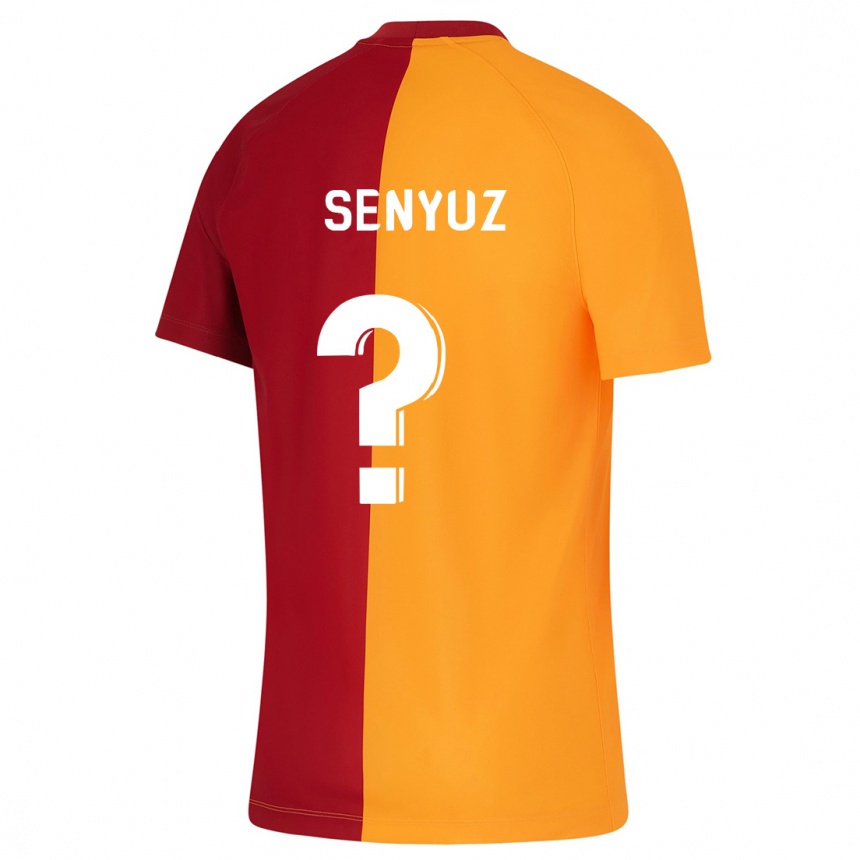 Niño Fútbol Camiseta Kerem Senyüz #0 Naranja 1ª Equipación 2023/24 Perú