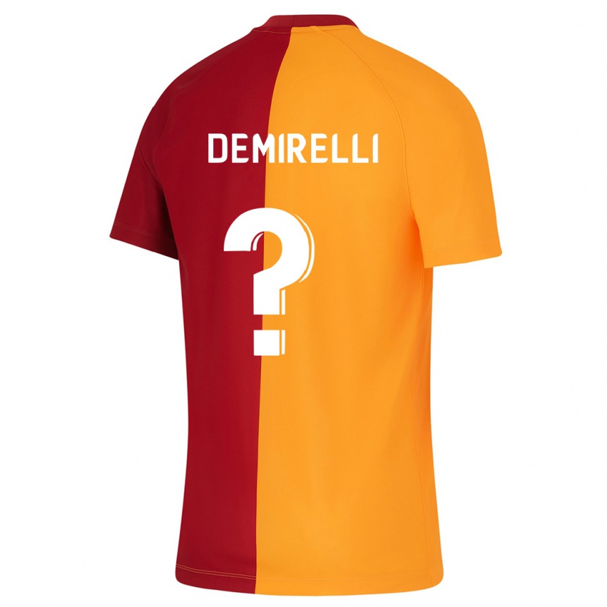 Niño Fútbol Camiseta Ahmet Demirelli #0 Naranja 1ª Equipación 2023/24 Perú