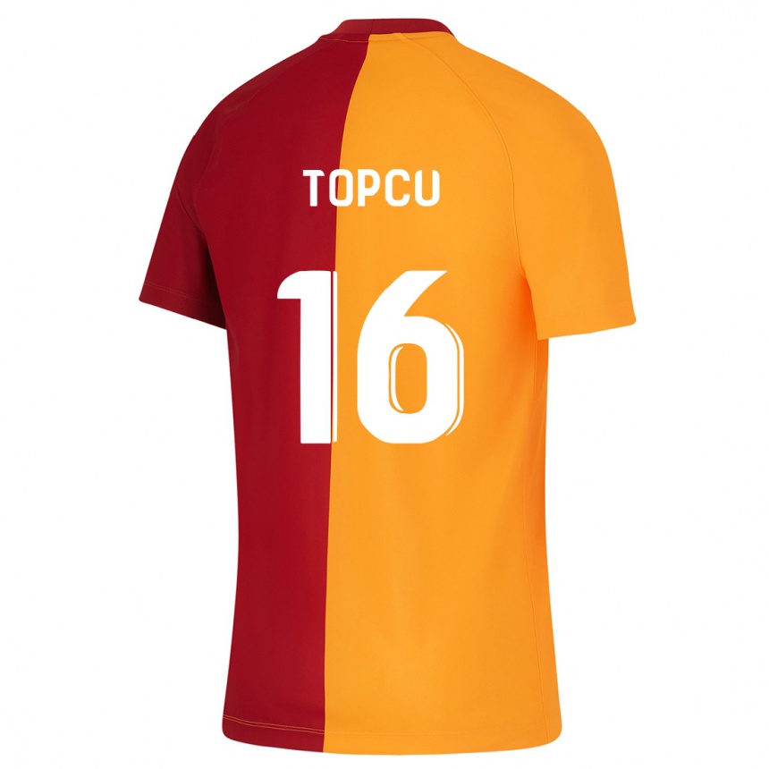 Niño Fútbol Camiseta Ebru Topçu #16 Naranja 1ª Equipación 2023/24 Perú