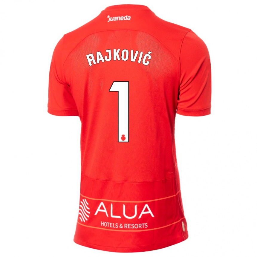 Niño Fútbol Camiseta Predrag Rajkovic #1 Rojo 1ª Equipación 2023/24 Perú