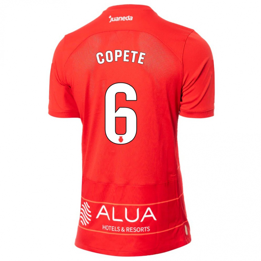 Niño Fútbol Camiseta José Copete #6 Rojo 1ª Equipación 2023/24 Perú