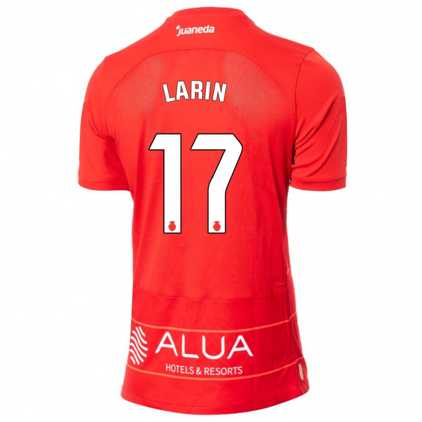 Niño Fútbol Camiseta Cyle Larin #17 Rojo 1ª Equipación 2023/24 Perú