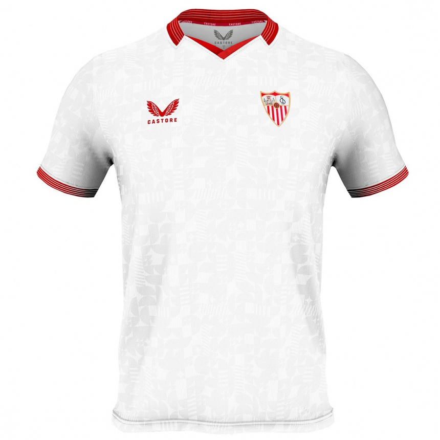 Niño Fútbol Camiseta Cristina Martín-Prieto Gutiérrez #19 Blanco 1ª Equipación 2023/24 Perú