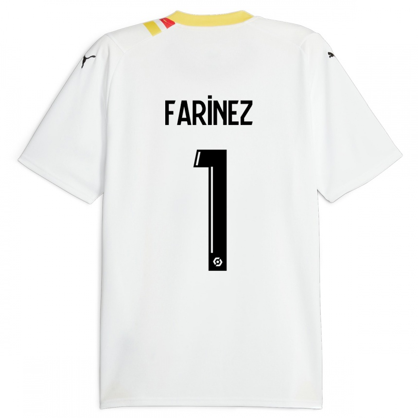 Niño Fútbol Camiseta Wuilker Fariñez #1 Negro 2ª Equipación 2023/24 Perú