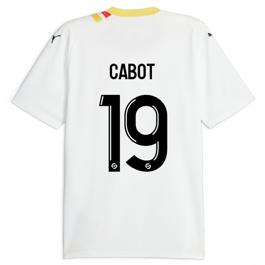 Niño Fútbol Camiseta Jimmy Cabot #19 Negro 2ª Equipación 2023/24 Perú