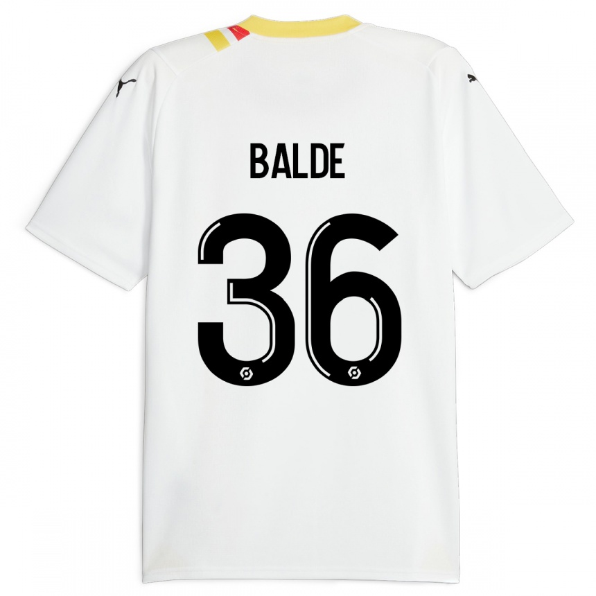 Niño Fútbol Camiseta Ibrahima Baldé #36 Negro 2ª Equipación 2023/24 Perú