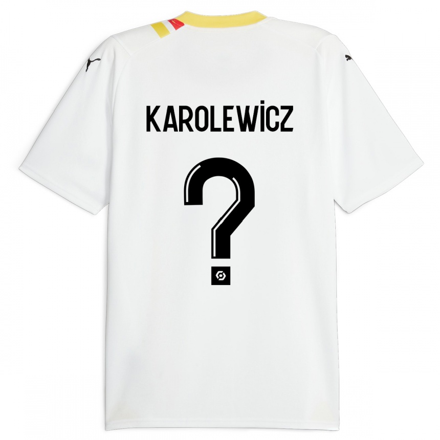 Niño Fútbol Camiseta Roman Karolewicz #0 Negro 2ª Equipación 2023/24 Perú