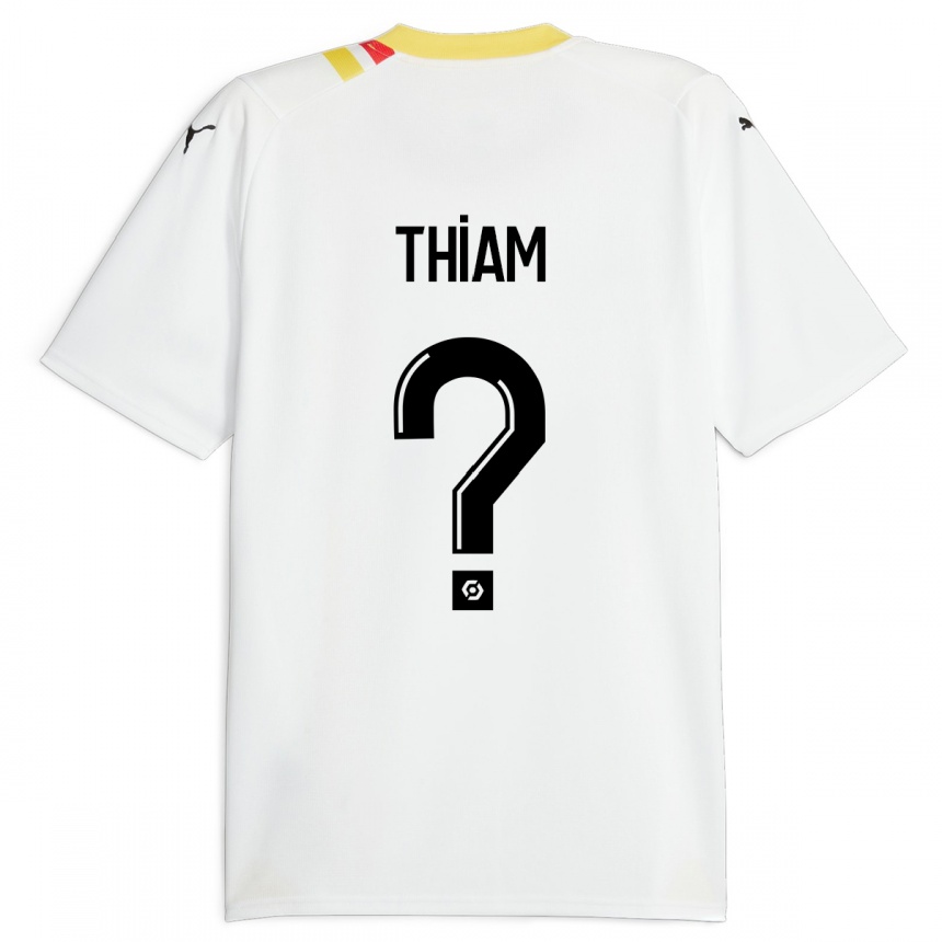 Niño Fútbol Camiseta Mamadou Thiam #0 Negro 2ª Equipación 2023/24 Perú