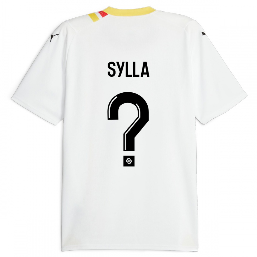 Niño Fútbol Camiseta Fodé Sylla #0 Negro 2ª Equipación 2023/24 Perú