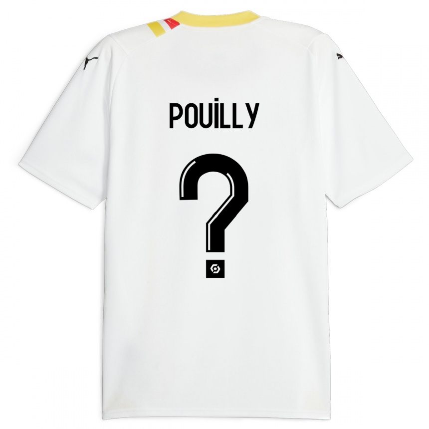 Niño Fútbol Camiseta Tom Pouilly #0 Negro 2ª Equipación 2023/24 Perú