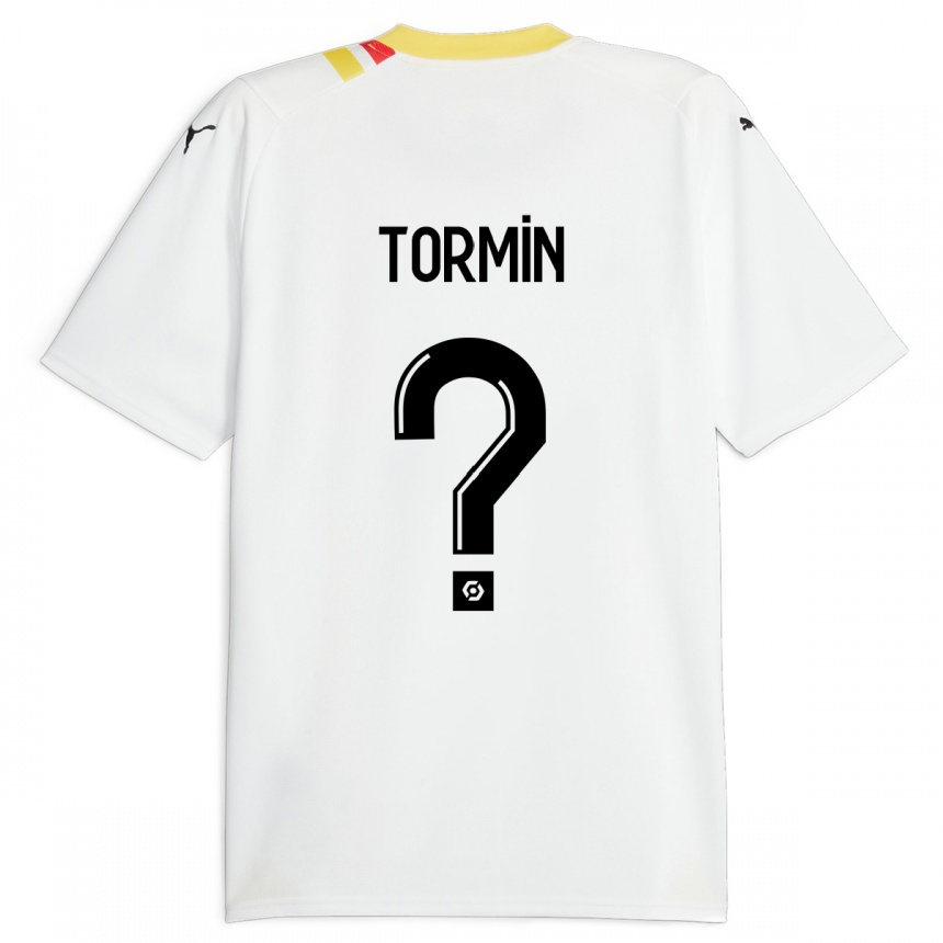 Niño Fútbol Camiseta Sean Tormin #0 Negro 2ª Equipación 2023/24 Perú