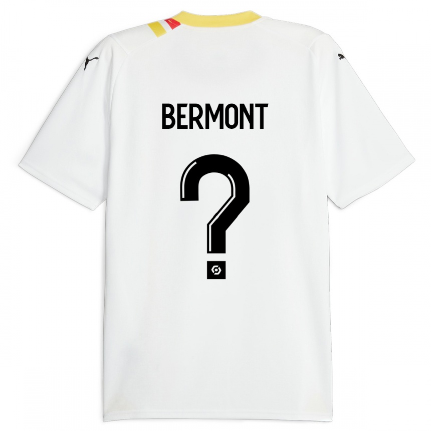 Niño Fútbol Camiseta Anthony Bermont #0 Negro 2ª Equipación 2023/24 Perú