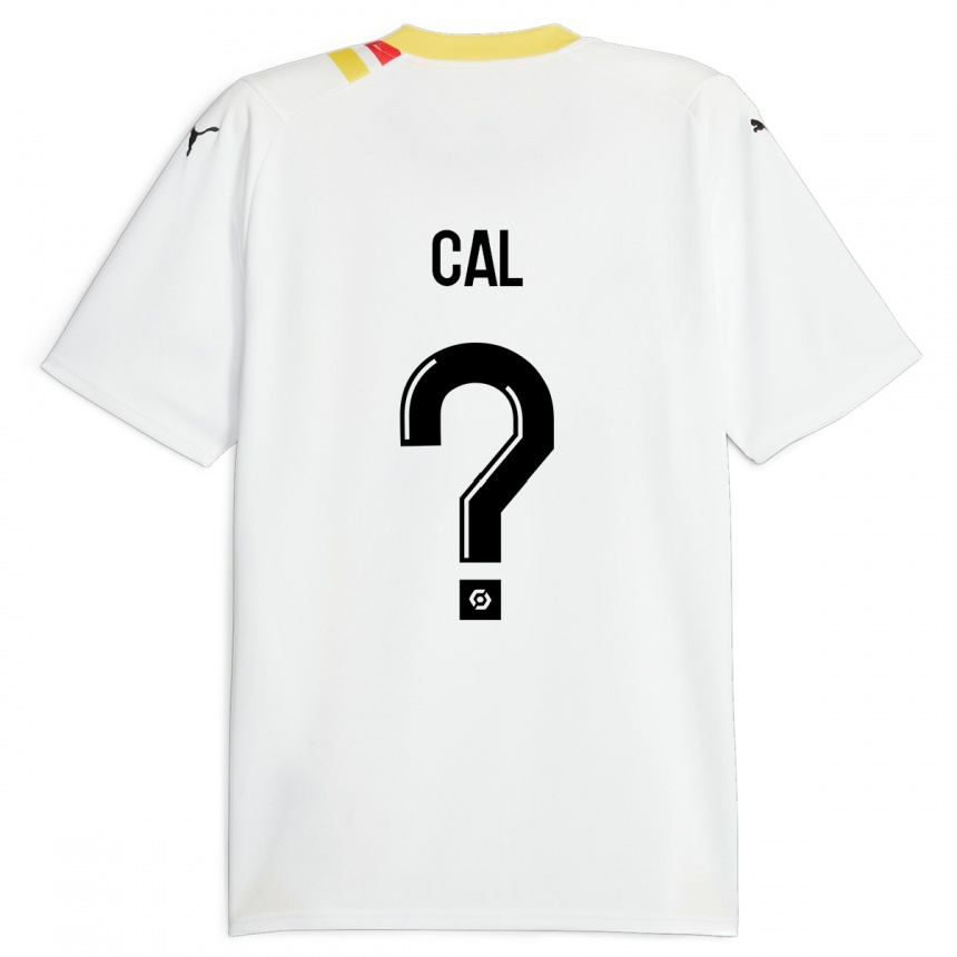 Niño Fútbol Camiseta Mathys Cal #0 Negro 2ª Equipación 2023/24 Perú