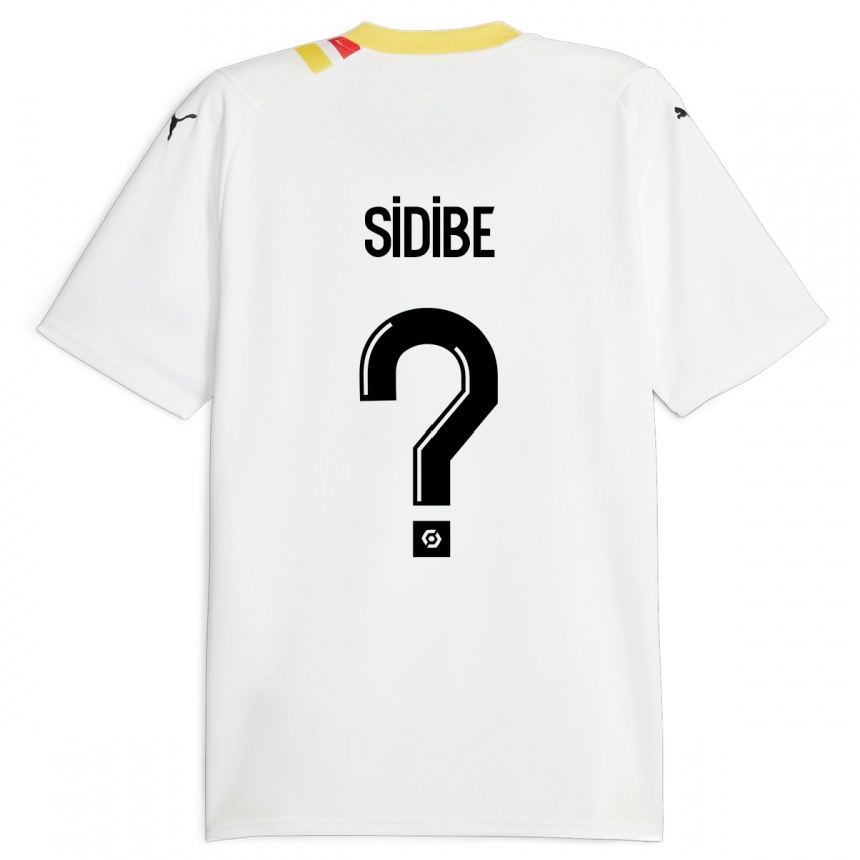 Niño Fútbol Camiseta Yannick Sidibé #0 Negro 2ª Equipación 2023/24 Perú