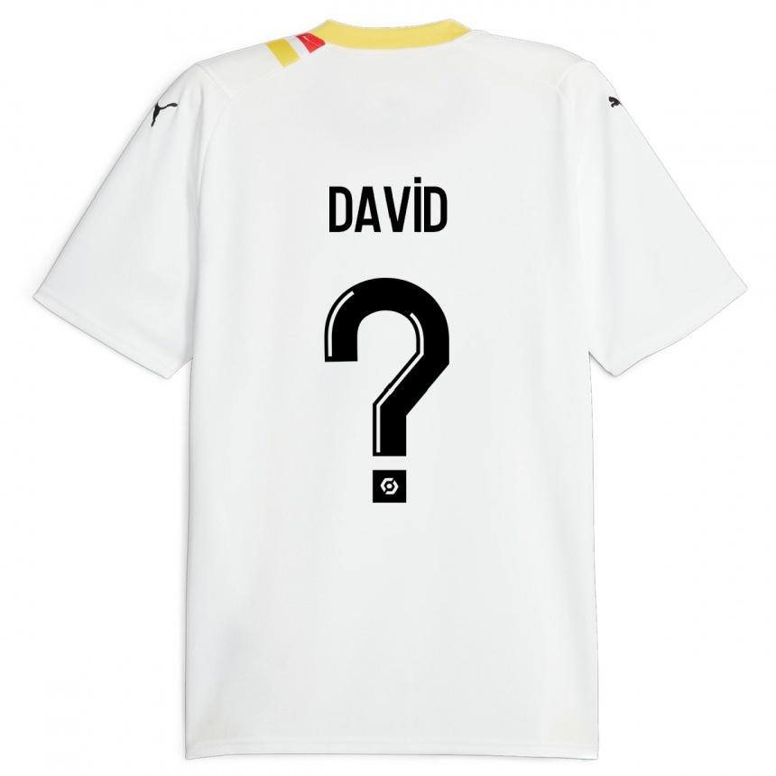 Niño Fútbol Camiseta Tess David #0 Negro 2ª Equipación 2023/24 Perú