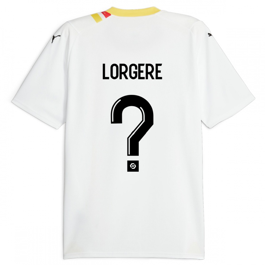 Niño Fútbol Camiseta Charlotte Lorgeré #0 Negro 2ª Equipación 2023/24 Perú