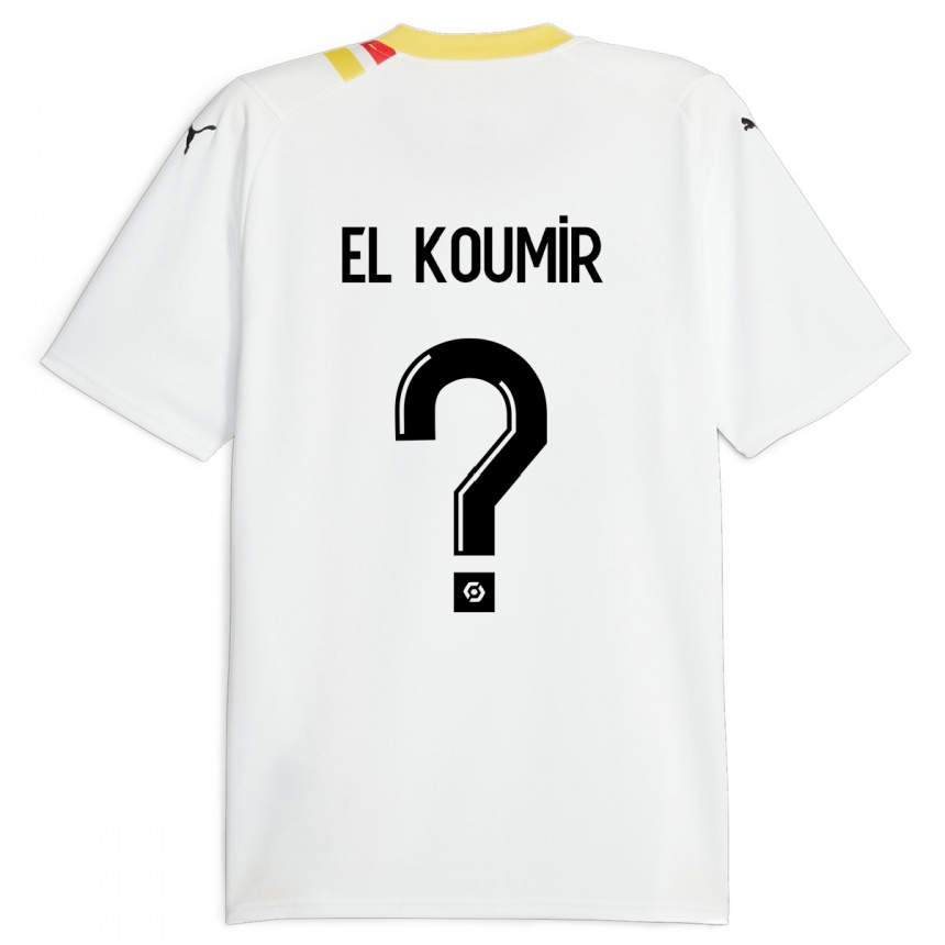 Niño Fútbol Camiseta Kaïna El Koumir #0 Negro 2ª Equipación 2023/24 Perú